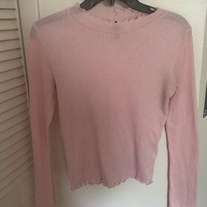 Cute light pink long sleeve